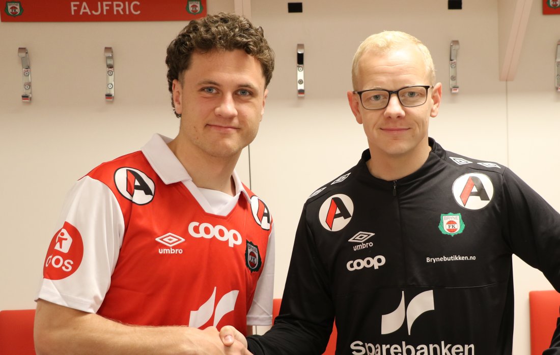 Ørjan Heiberg er glad for å få med seg David Johannsson i Brynetroppen ut året. <em>Foto: Svenn Olav Sele</em>