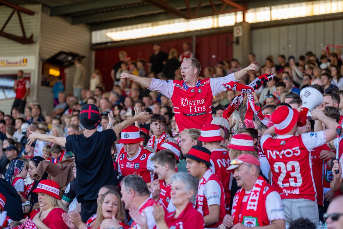 Bli med oss på stadion på søndag!