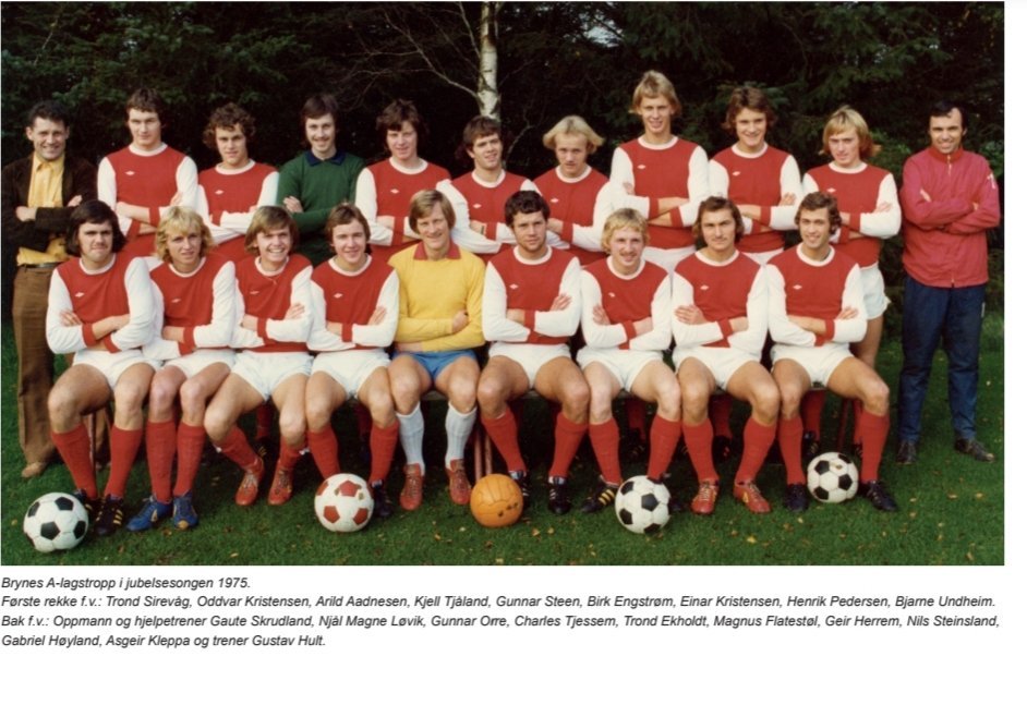 Heltene som rykket opp med Bryne FK i 1975