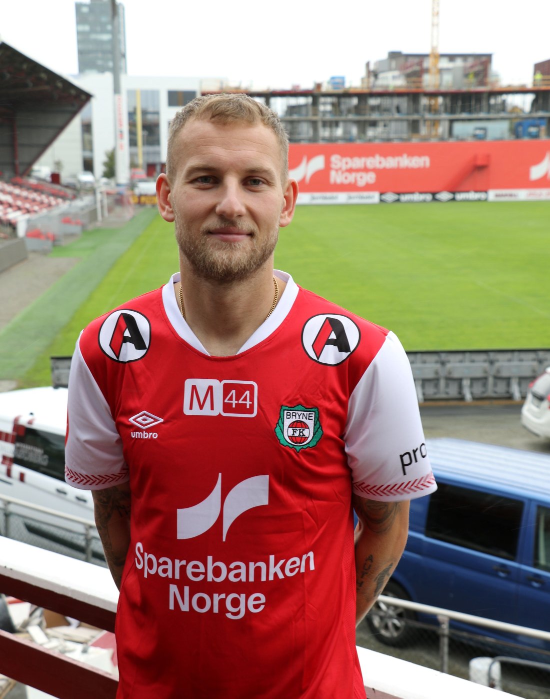 Skovgaard Larsen er klar til å bidra til at Bryne holder plassen i Eliteserien. Foto: Svenn Olav Sele