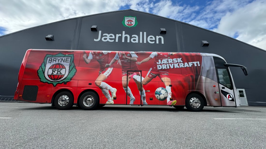 Jærsk Drivkraft ruller på veien.