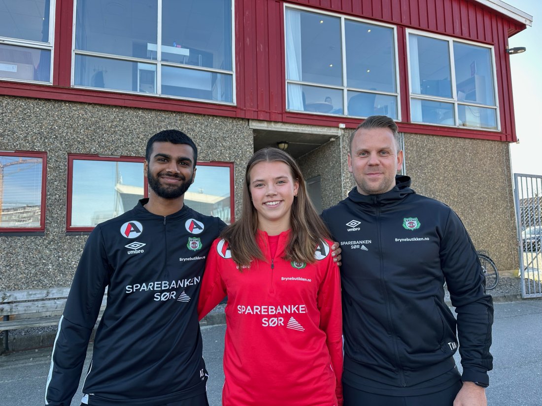 Ava, Sina Stangeland Horpestad og Tom Aasen.
