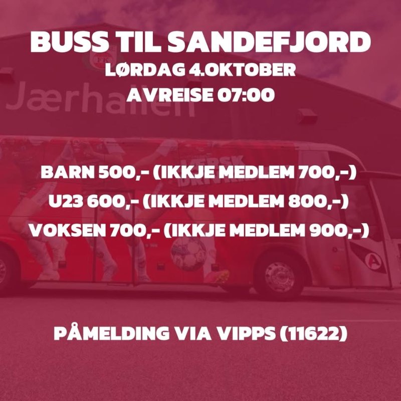 Bussinformasjon Sandefjord