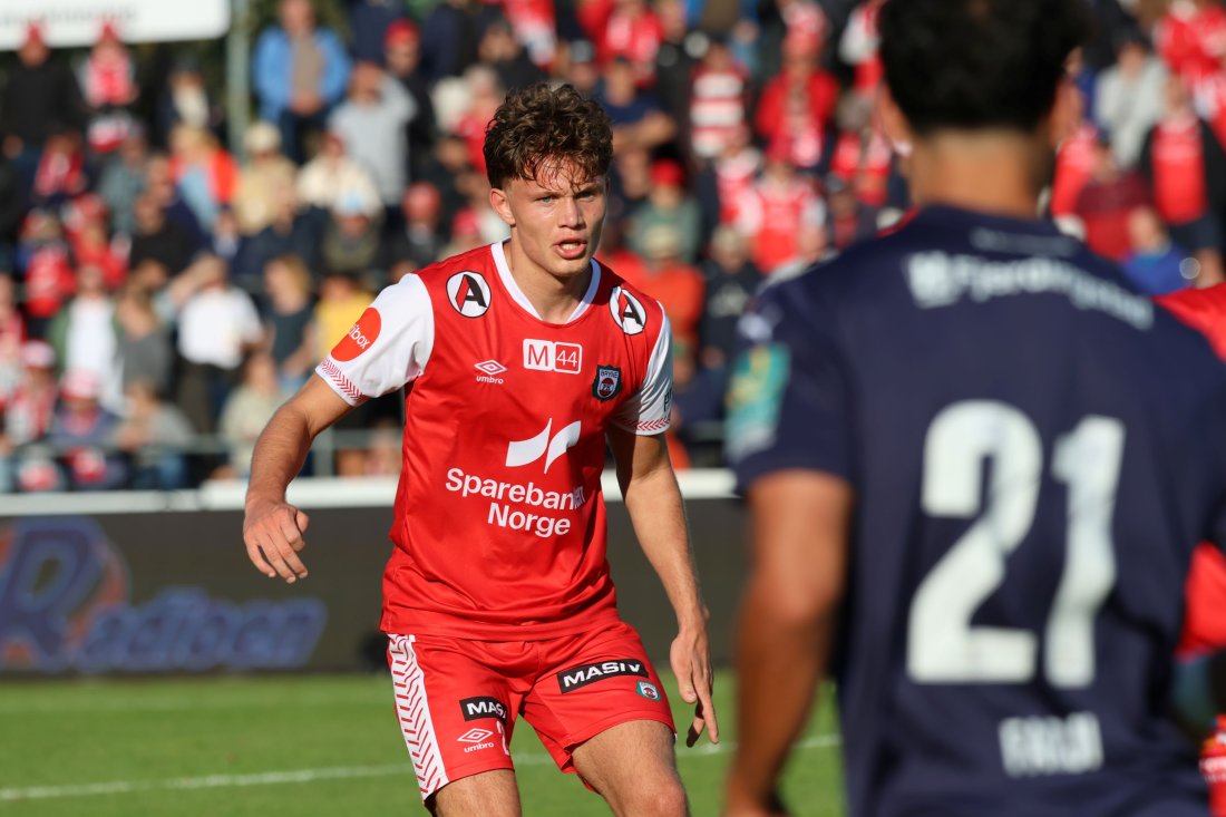 Jesper Gregersen er på lån fra Sarpsborg 08 ut denne sesongen.