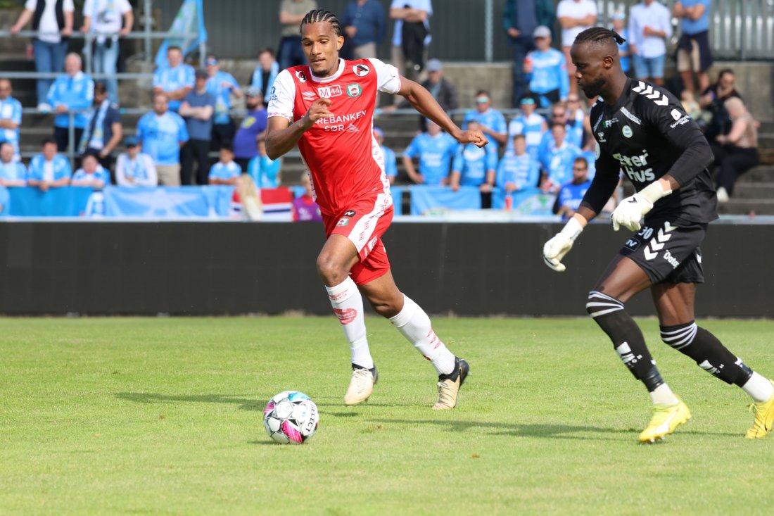 Endelig satt den for Alfred Scriven som fikk sine to første scoringer i OBOS-ligaen på lørdag.