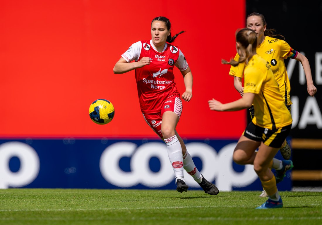 Mari Haaland er den fjerde spilleren i historien som har fått proffkontrakt med Bryne FK.