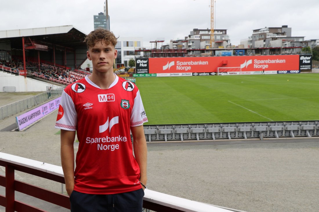 Patrick André Wik er klar for Bryne. <em>Foto: Svenn Olav Sele</em>
